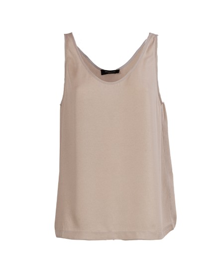 Shop FABIANA FILIPPI  Top: Fabiana Filippi top.
Senza maniche.
Collo rotondo.
Vestibilità morbida.
Tessuto: 100% Viscosa.
Fabbricato in Italia.. TPD213F217D382-8154
